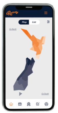 App-web-LP Image of phone with Roady App